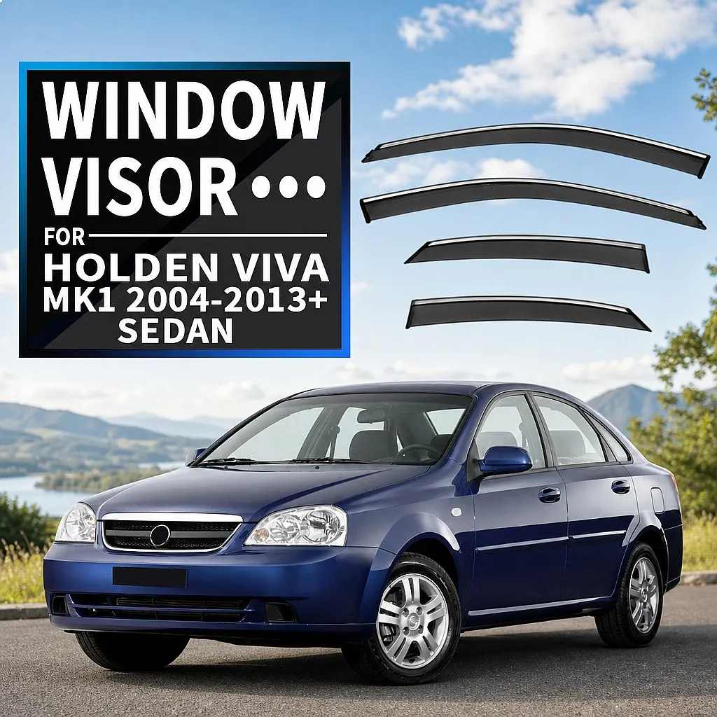 

For Holden Viva Hatchback Sedan Wagon Car Window Visor Rain Sun Shade Auto Accessories