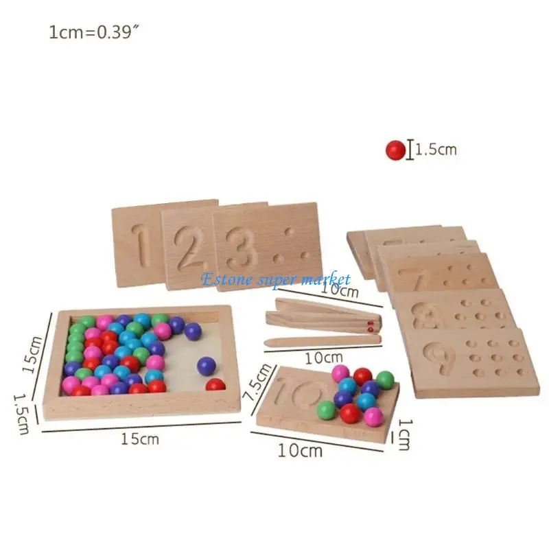 090B Set da gioco educativi a bordo occupato sensoriale Formazione sulla coordinazione occhio-mano per bambini