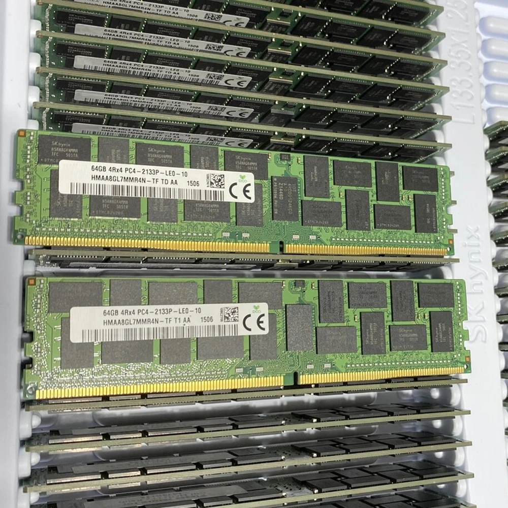 1 pcs For SK Hynix RAM HMAA8GL7MMR4N-TF 64GB Memory High Quality Fast Ship 64G DDR4 4DRX4 PC4-2133P-L