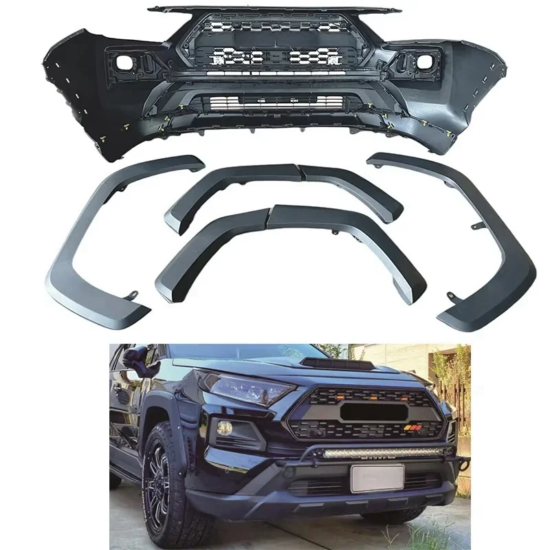 

Car Body Kits 2020-2021 New Conversion Front Bumper Fit for RAV4 Adventurecustom