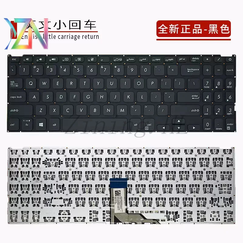Keyboard Suitable for ASUS X512D/DA, X512FA/FJ, X512U/UA/UB, F512DA/UA, M5050D