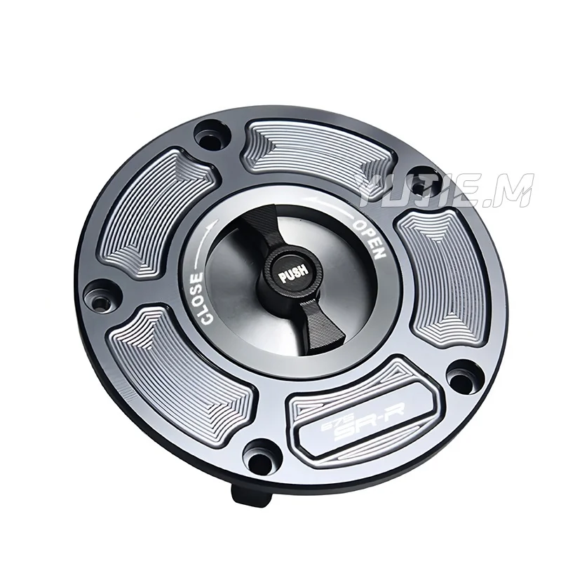 For 675SR-R 675 SR R 675 SR-R Motorcycle Aluminum Alloy Quick Disassembly Fuel Ttank Cover Keyless Fuel Tank Lock