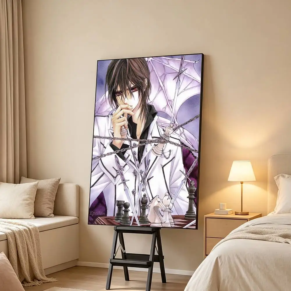 Vampire Knight -Kuran Kaname Poster High Quality Dorm Living Room Aesthetic Wall Decoration Painting Stickers Gift