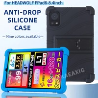 For HEADWOLF FPad6 8.4inch tablet Coat Shockproof Cover Headwolf Fpad 7 7pro Case Soft Silicon Stand Protective Shell