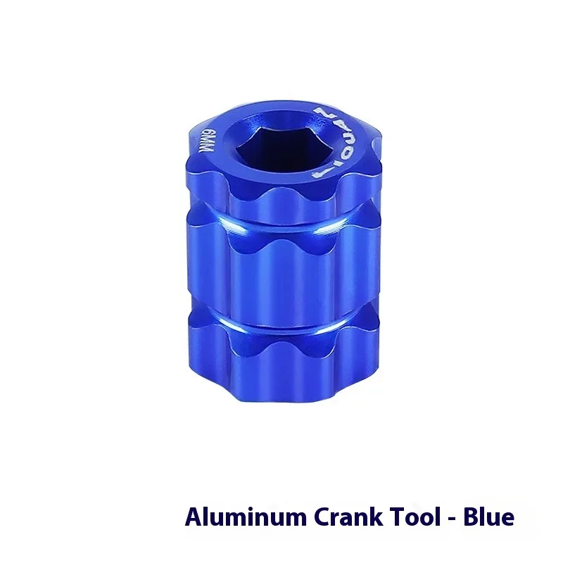 Magnetisches Fahrradkurbel-Installationswerkzeug zum Entfernen und Installieren von Kurbelarm-Einstellkappen. Fahrradreparaturwerkzeuge