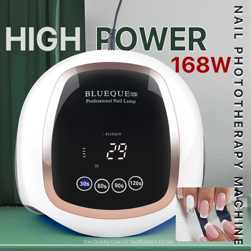 الجملة ضوء الشمس الأشعة فوق البنفسجية بقيادة مسمار مصباح مجفف الأظافر مصباح باديكير مانيكير أطقم علاج طلاء الأظافر أداء عالي التكلفة #2