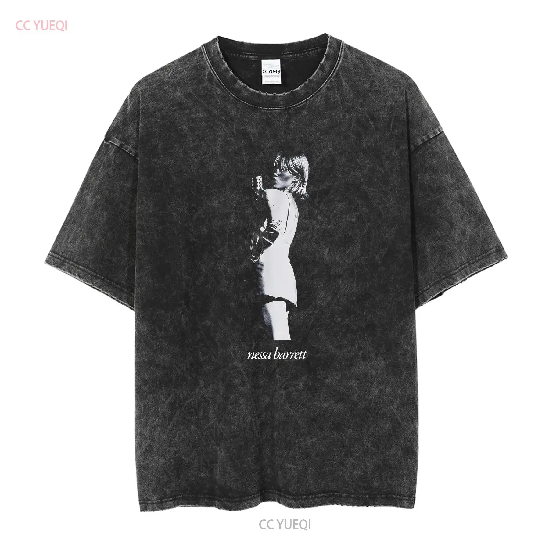Nessa Barrett Lie hell is a teenage girl Oversized T Shirt M long or short sleeves vintage Washed Slightly Soft Comfortable