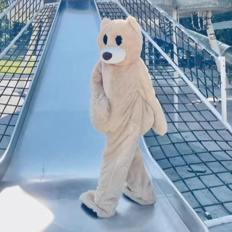

Cosplay Costume Dancing Bear Teddy Bear Mascot Advertising Party Props Animal Carnival Perform Show Mascot