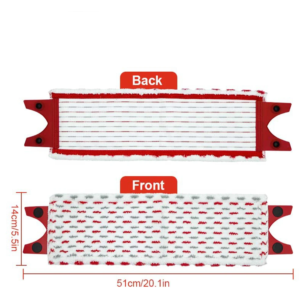 Microfiber Floor Mop Pads For Vileda Ultra Max Replacement Flat Mop Cloth Quick Drying Machine Washable Reusable Cleaning parts