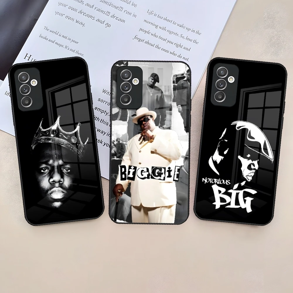 Notorious Biggie Phone Case For Samsung Galaxy S26 S25 S24 S23 S22 S20 S21 Ultra Edge Plus Fe Colored Silver Cover