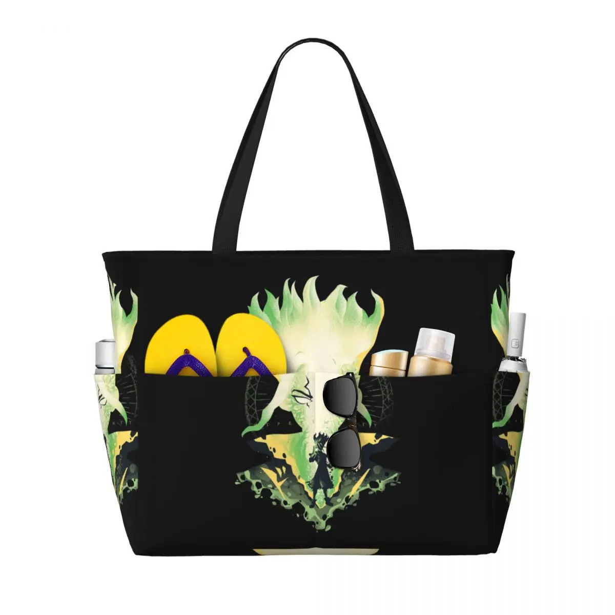 Anime Dr Stone Beach Tote Bag Sport Gym Yoga Duffle Large Tote Bag Women Travel Bag Fitness bag