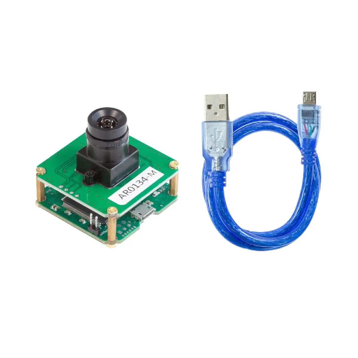 

Arducam AR0134 1.2MP Global Shutter USB Camera Evaluation Kit - CMOS 1/3-Inch Monochrome Camera Module with USB2 Camera Shield