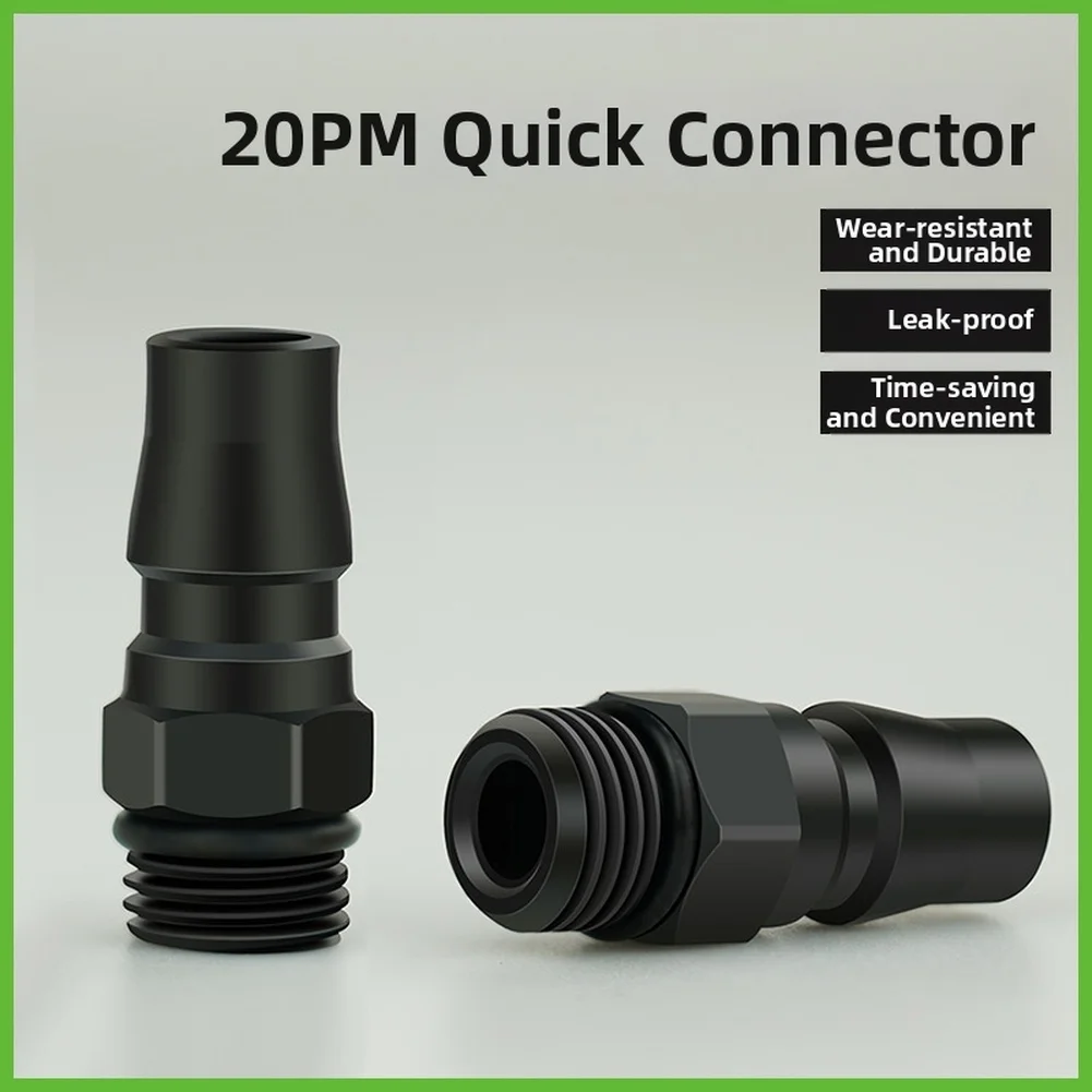 20PM Quick Coupling Air Pneumatic Connector 2 Inch Male Thread Brass Fitting For Industrial Compressor Tool Explosion Proof