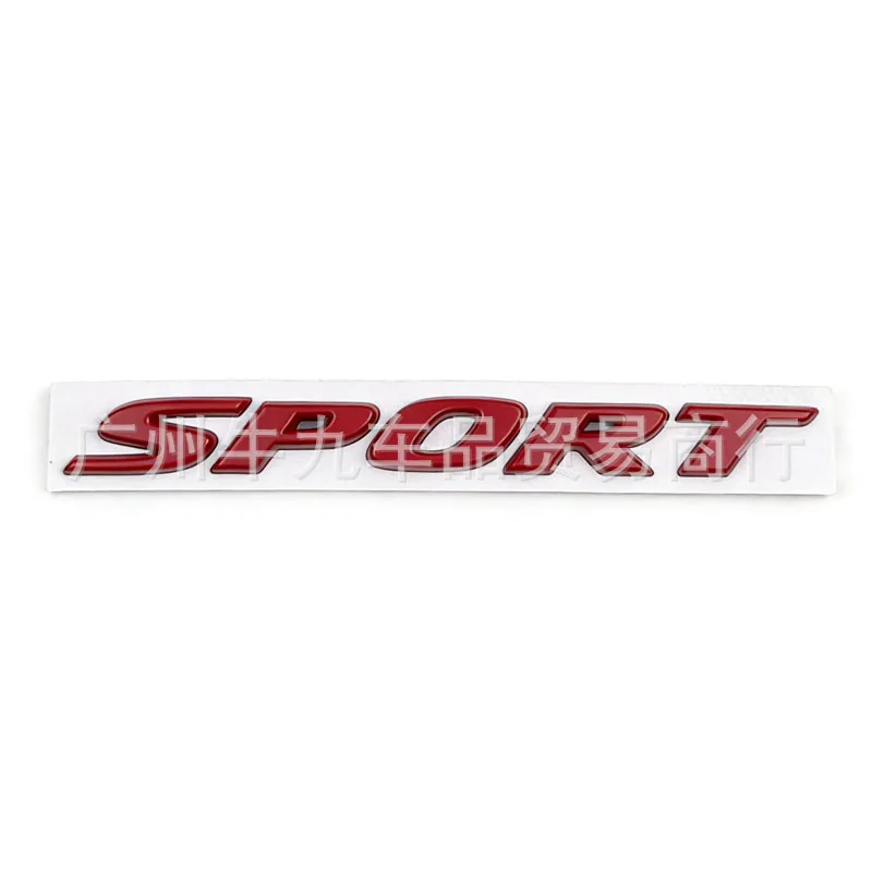 Split Metal 2.0T SPORT Rear Trunk Badge Fit US Version Honda CR-V 10th Gen Civic Accord Modified Car Sticker