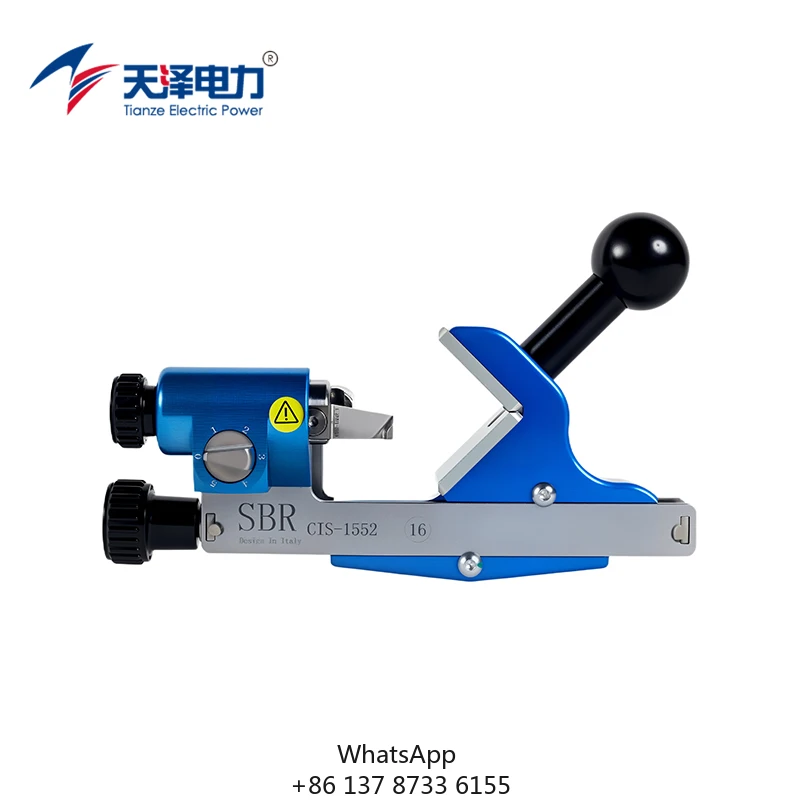 

CIS-1552 10kV-35kV Cable Peeling Tool Cable Insulation Stripping Tool MV XLPE Cable Stripper