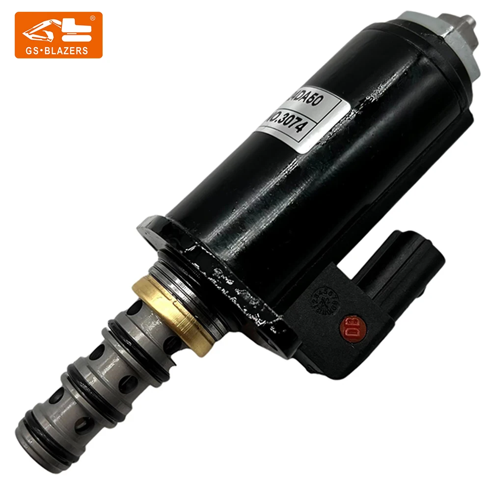 

Secure the solenoid valve KWE5K-31/G24DA50-KY-T for KOBELCO SK200-6E/230-6E250-6E Excavator accessories