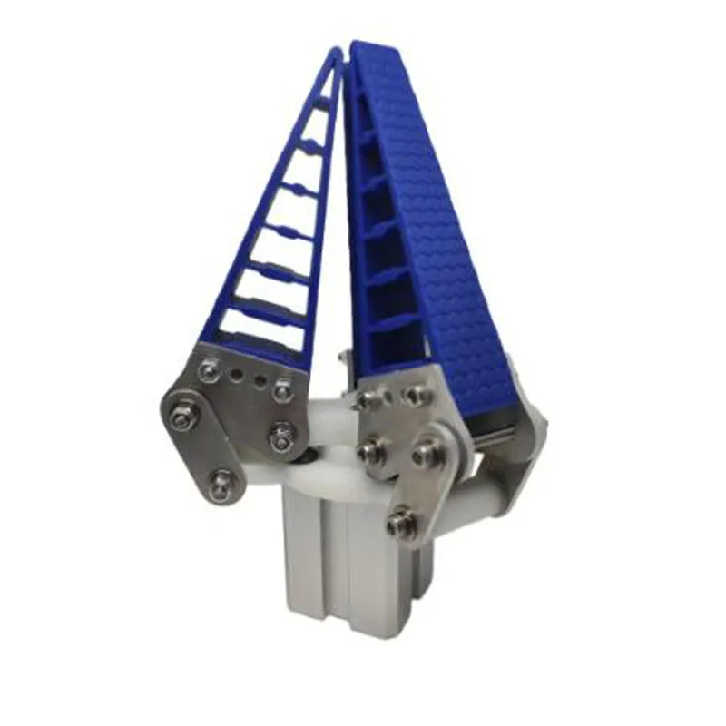 Model YQ-3-QD, pneumatic three-finger bionic flexible manipulator, soft adaptive pneumatic clamp