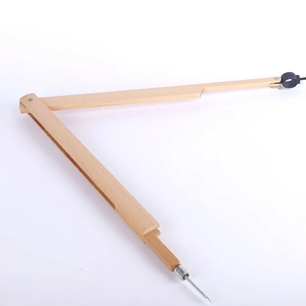 Bussola a fascio di legno per strumento didattico per la matematica scolastica Lavagna Disegno Geometria Apprendimento Bussola a fascio pratico Uso dell'insegnante