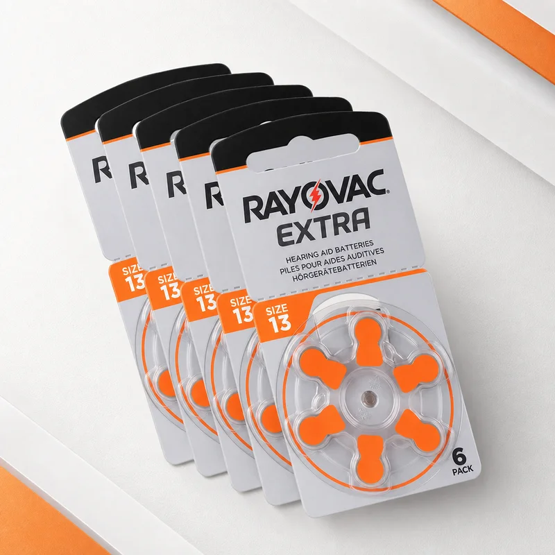 Replacement Zinc Air Hearing Aid Batteries A13 13A P13 PR48 1.45V 60PCS For BTE CIC RIC Sound Amplifier Earphones