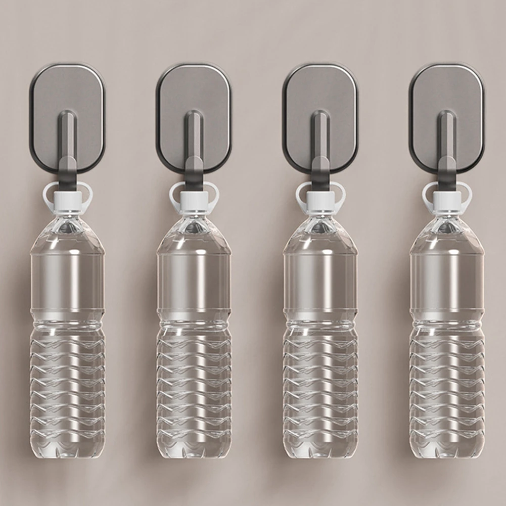 10PCS Strong Magnet Storage Hook Kitchen Refrigerator Multi-Purpose Hook Bathroom Door Wall Rack Coat Bag Towel Hanger