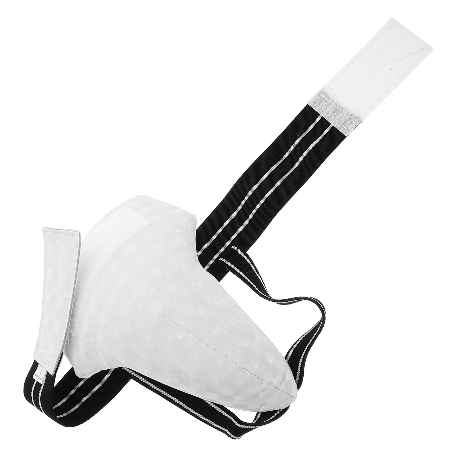 

Kids Groin Guard Reusable Adjustable Size Abdominal Protector for Taekwondo Karate Boxing Martial Arts Protection