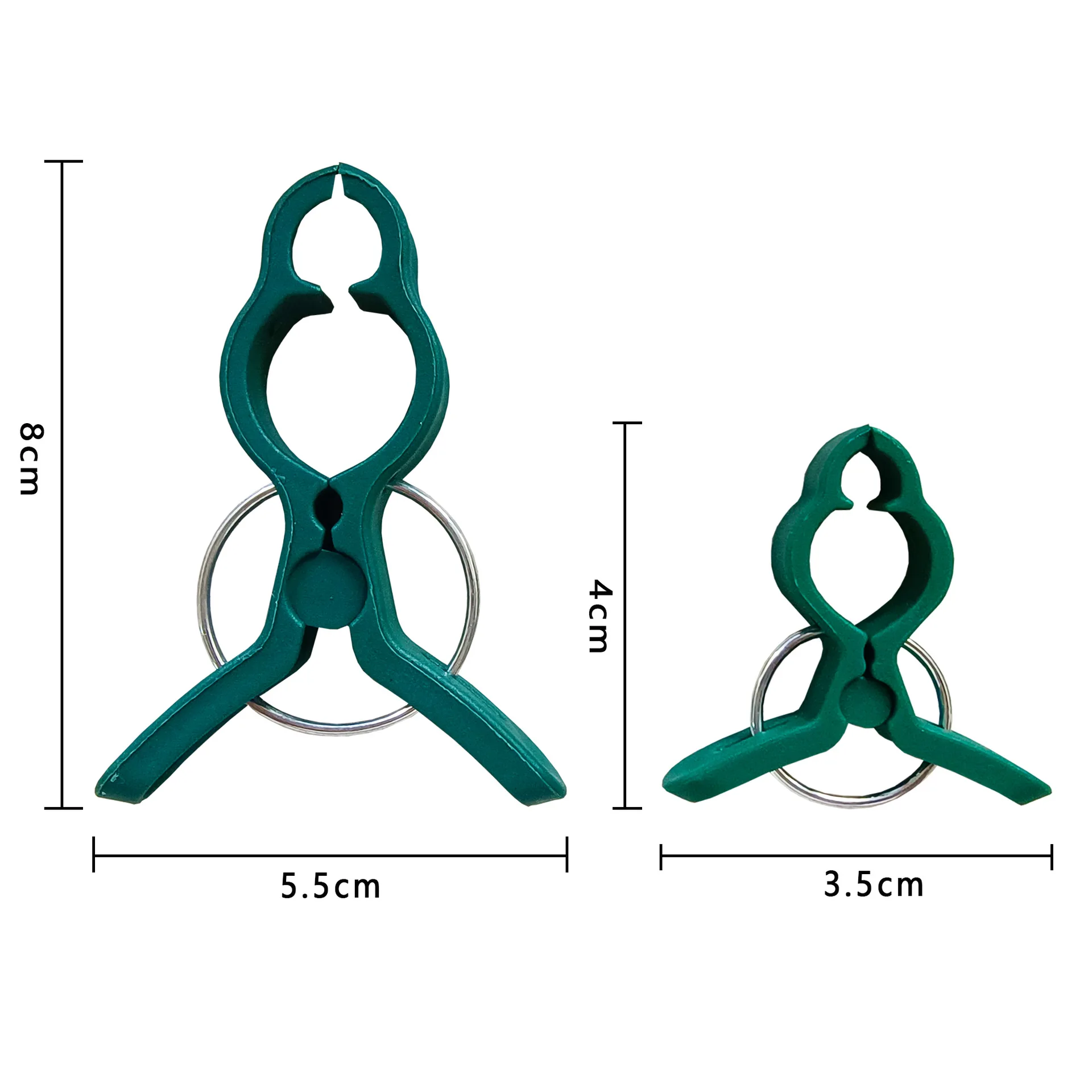 20pcs Multipurposed Garden Fixing Clips Plastic Plant Stem Clamp for Phalaenopsis Orchid Tomato Vegetable Vines