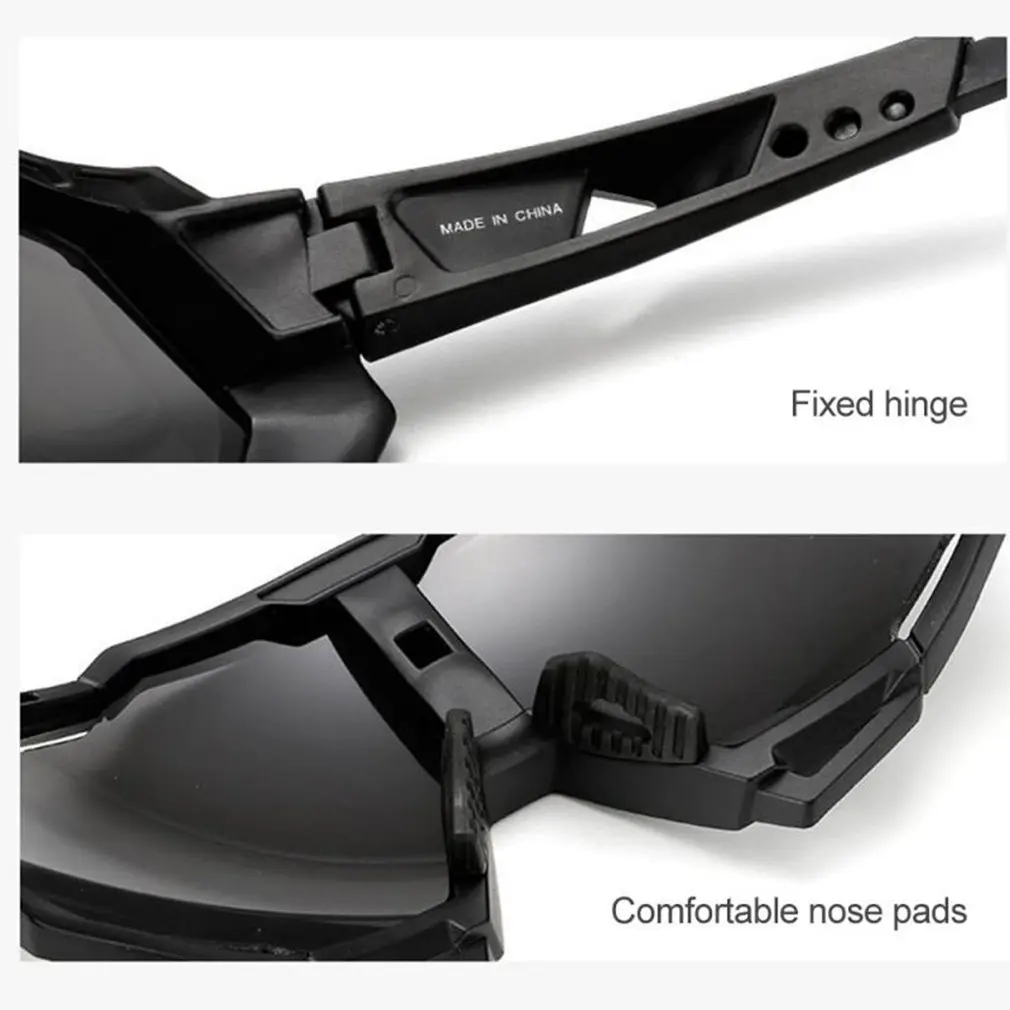 New Three Dimensional Large Frame Night Vision Riding Comfortable Sunglasses Keep Your Eyes From Wind And Dust