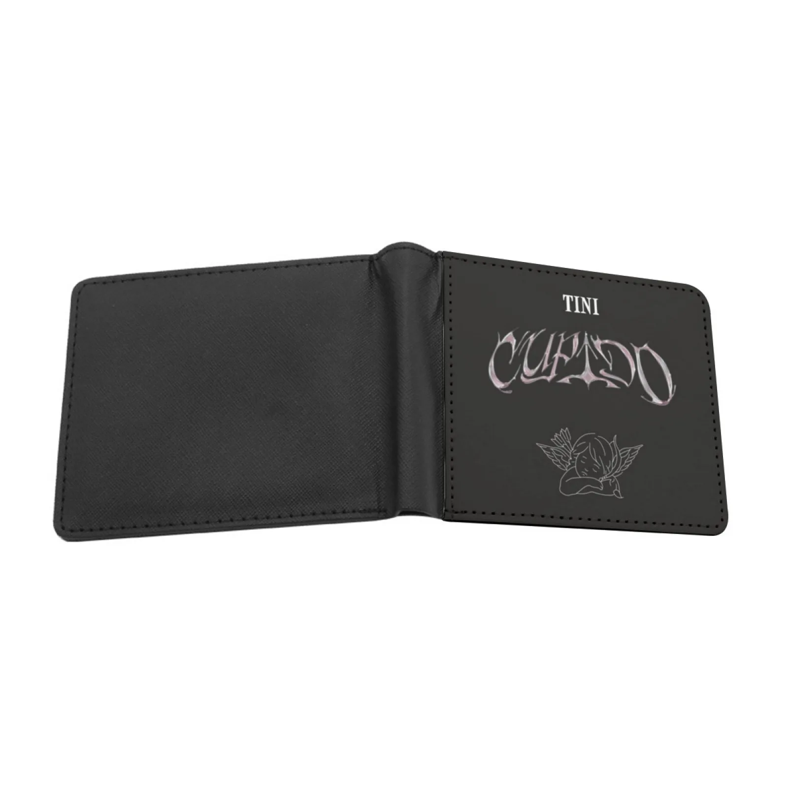 Tini Cupido Wallet For Men Pu Leather Money Purse Credit Card Wallet Gifts Tini Stoessel Cupido Personalized Print Vintage