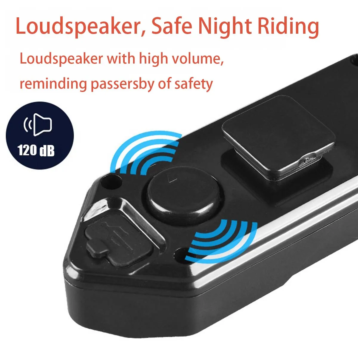 التحكم عن بعد الدراجة بدوره إشارة الضوء الخلفي دراجة اللاسلكية مؤشرات الضوء الخلفي القرن قابلة للشحن ستروب فلاش تحذير الإضاءة #4