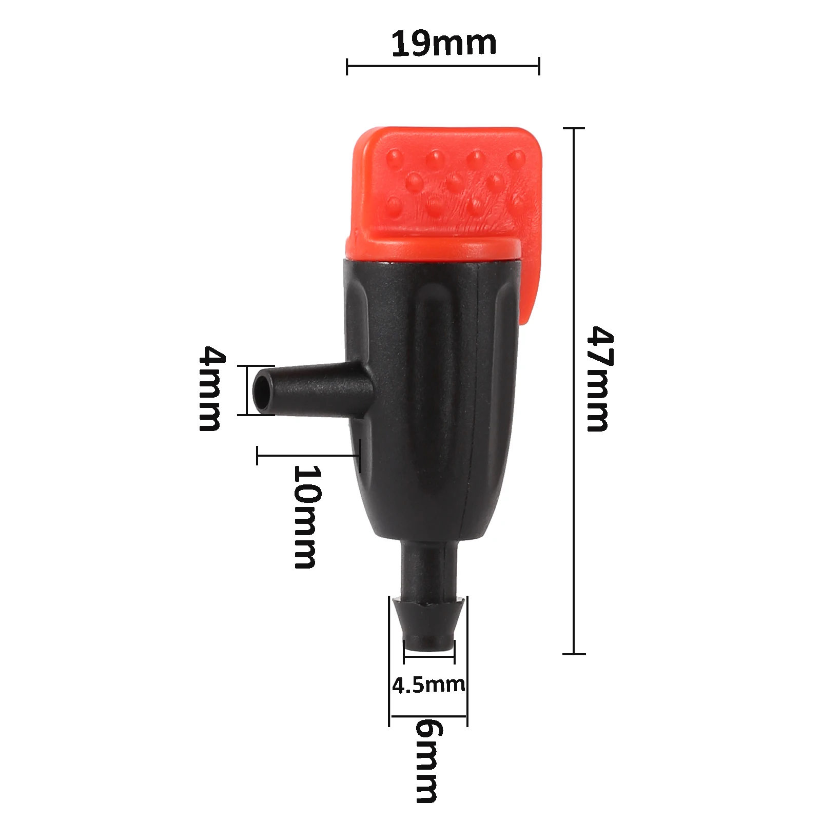 10Pcs  Micro Drip Irrigation System Tool Adjustable Dripper Pressure Compensated Dripper Garden Plants watering system