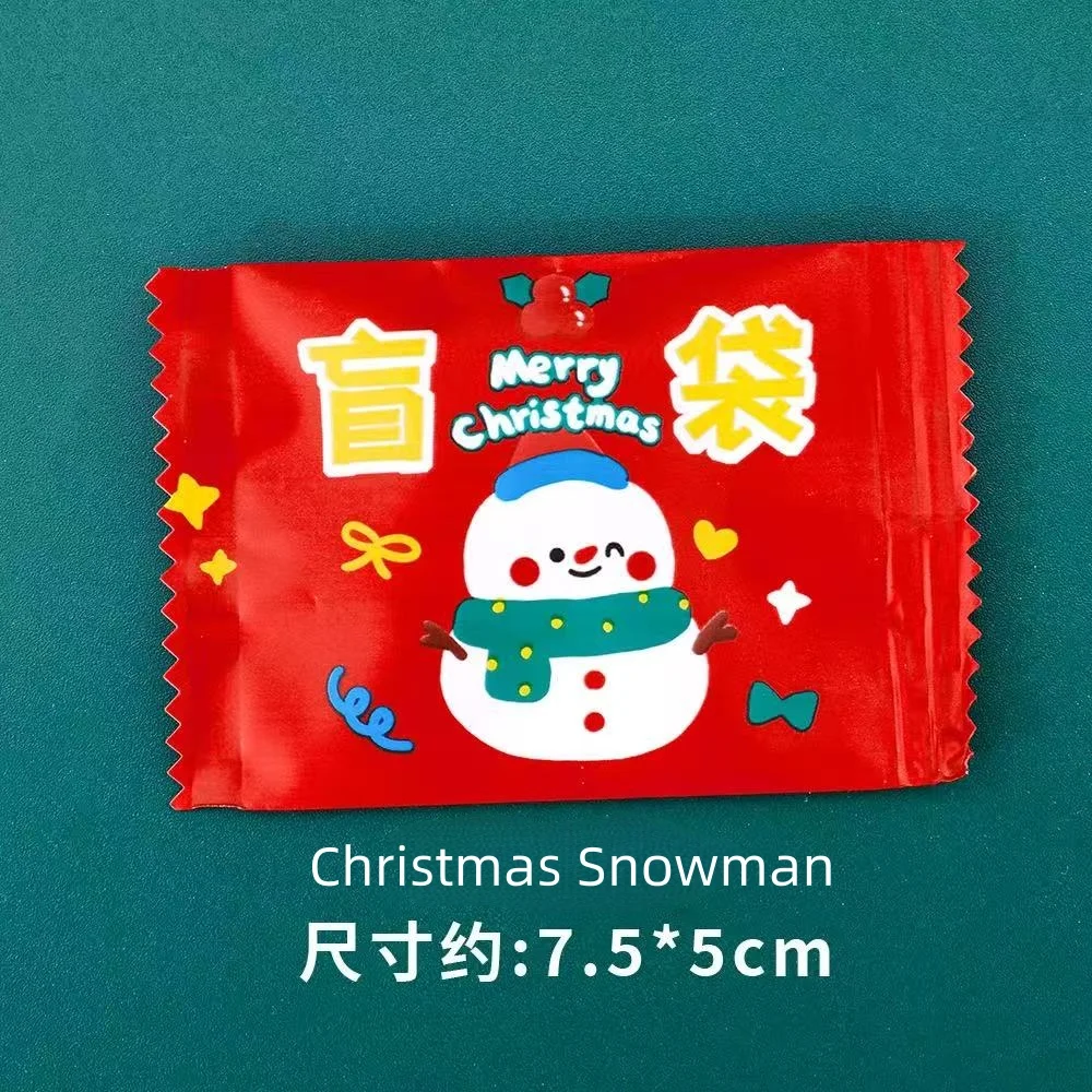 クリスマスブラインドバッグキーホルダー樹脂ペンダントミニブラインドバッグブックパッケージアクセサリー