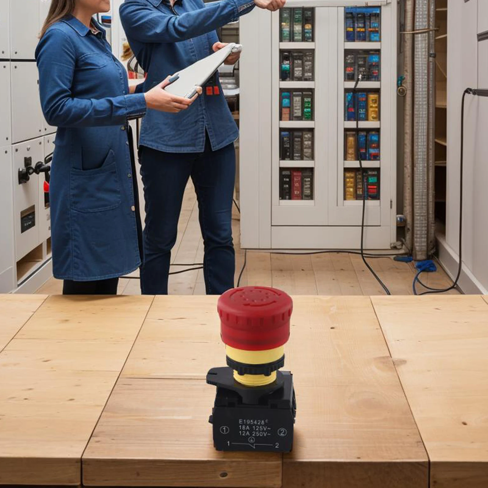 

Черный, красный кнопочный переключатель. Прочный переключатель для обработки тока. Прочный переключатель для тяжелых условий эксплуатации. Стабильная производительность.