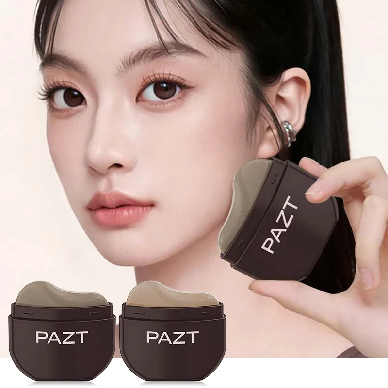Facial contouring brush, with vivid and natural color, simple contouring, and hairline correction