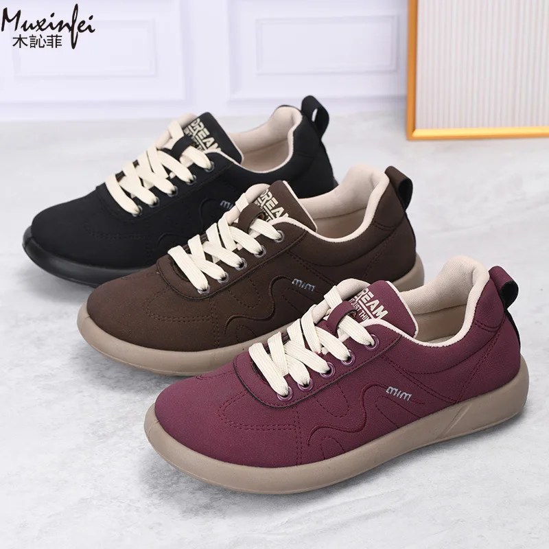 

2026 Spring/Summer New Women's Casual Shoes Fashionable and Versatile Single Shoes Breathable and Anti slip Sports Shoes