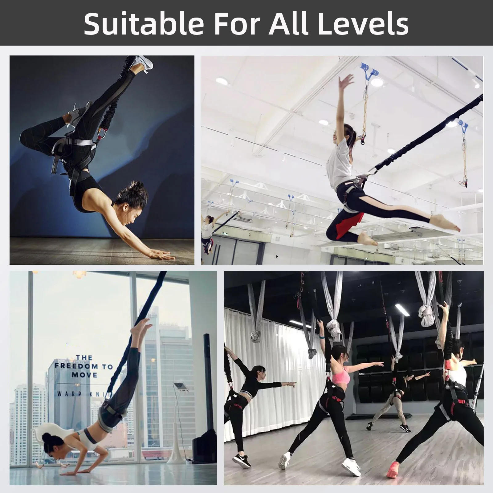 

60kg Heavy Duty Bungee Dance Rope Resistance Cord Elastic Rope Increase Speed, Streng and Balance