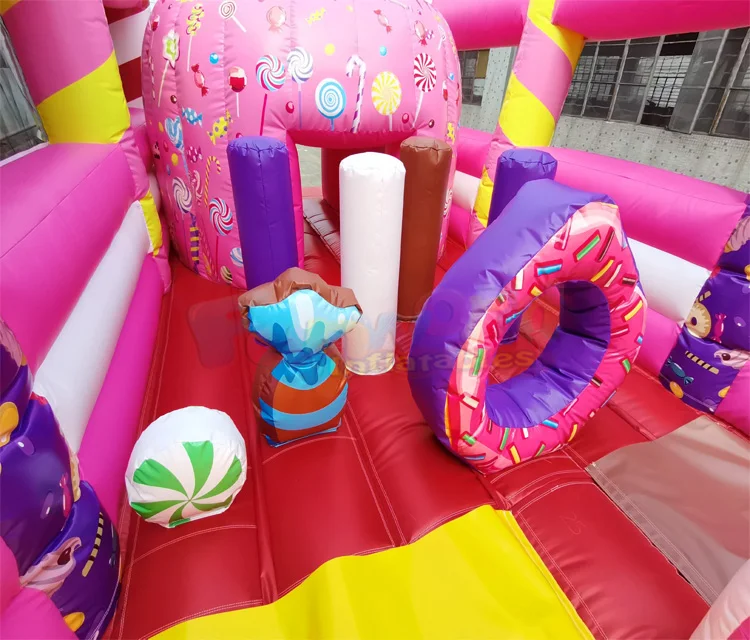 A  Candy Party New  Bouncing Castle Inflatable Jumping Castle Bouncy
