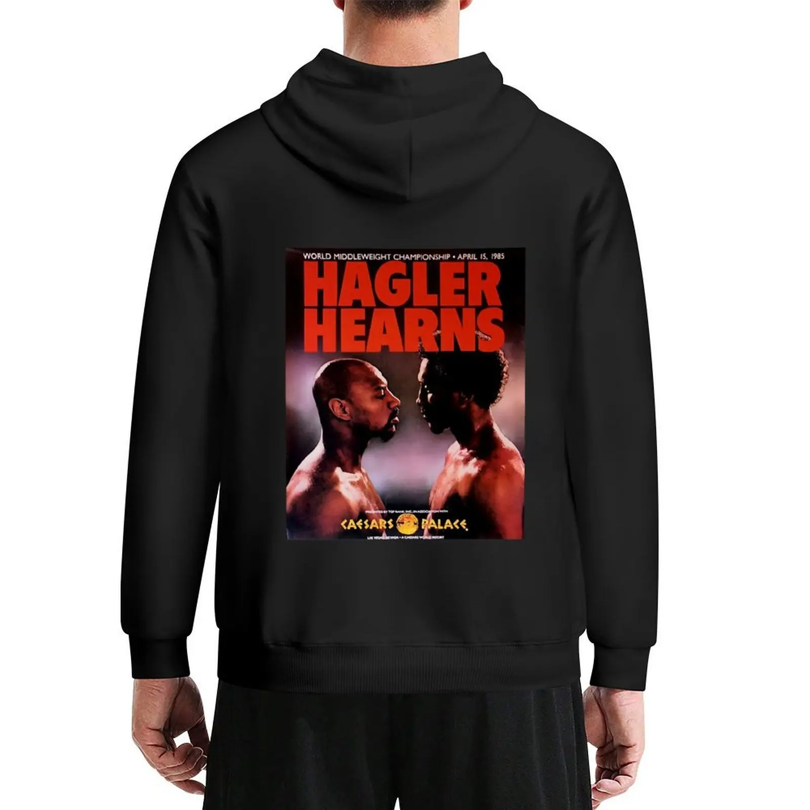

Men Women Hagler Hearns Music Fan Hoodie japanese style autumn men's clothing autumn jacket men big size hoodie