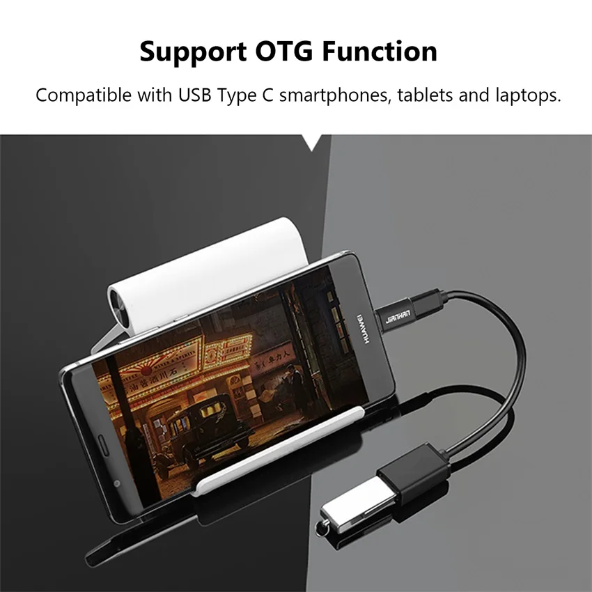 Micro USB to USB C Adapter Converter for Samsung Huawei Xiaomi USB Type C Male to Micro USB Female OTG Adapter Type-C Connector