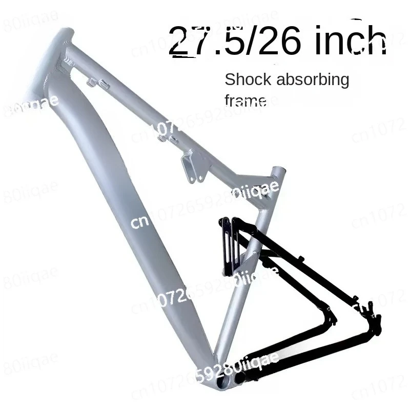 Bicycle Full Suspension Frame 135MM 26/27.5ER Aluminium Alloy MTB Soft Tail DH AM Down Hill DPD 19 Inches