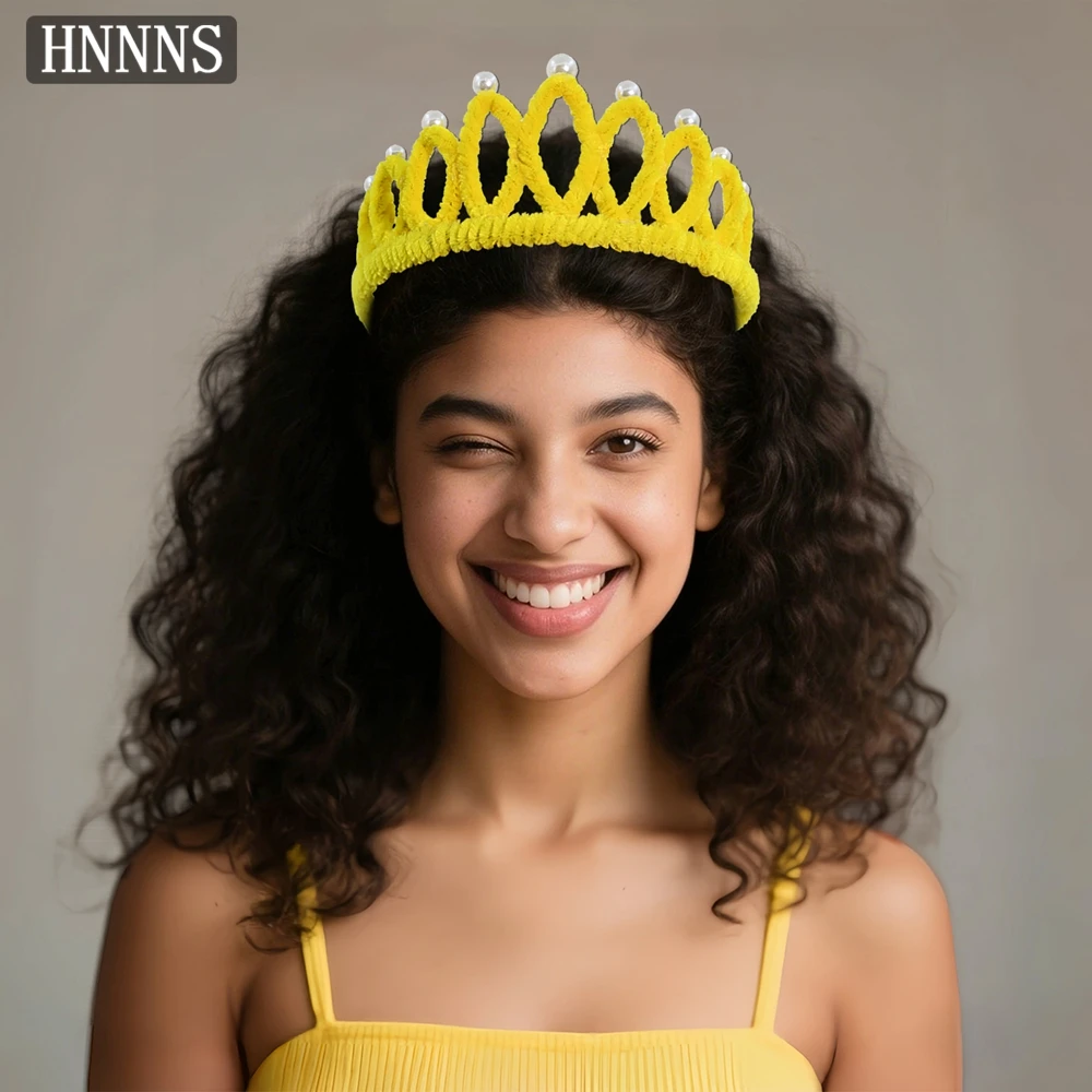 

TOPQUEEN Exquisite Bridal Wedding Crown Flower Girl Headband Handmade Weaving Elegant Ladies' Banquet Hair Accessories YXA359