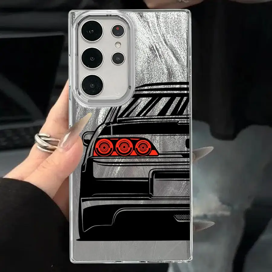 Custodia per auto di lusso cool per Samsung Galaxy S21 + S25 Ultra S21 S20 FE S22 Plus S23 S20 FE S24Ultra Soft Shell