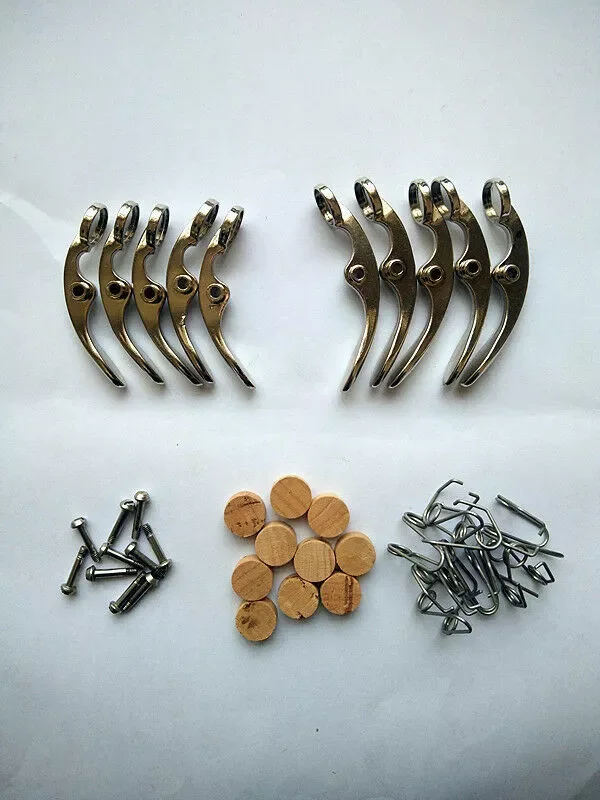 Trumpet water key/spit Valve for repairing nickel -plated