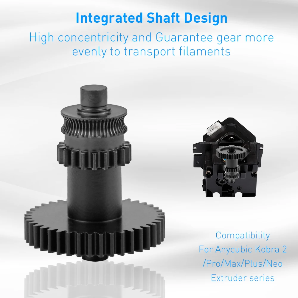 Extruder-Getriebesatz für Anycubic Kobra 2 Pro Max Plus Neo, nanobeschichteter Formstahl, integrierter Extrusionskopf, 3D-Drucker-Teile – Detail 4