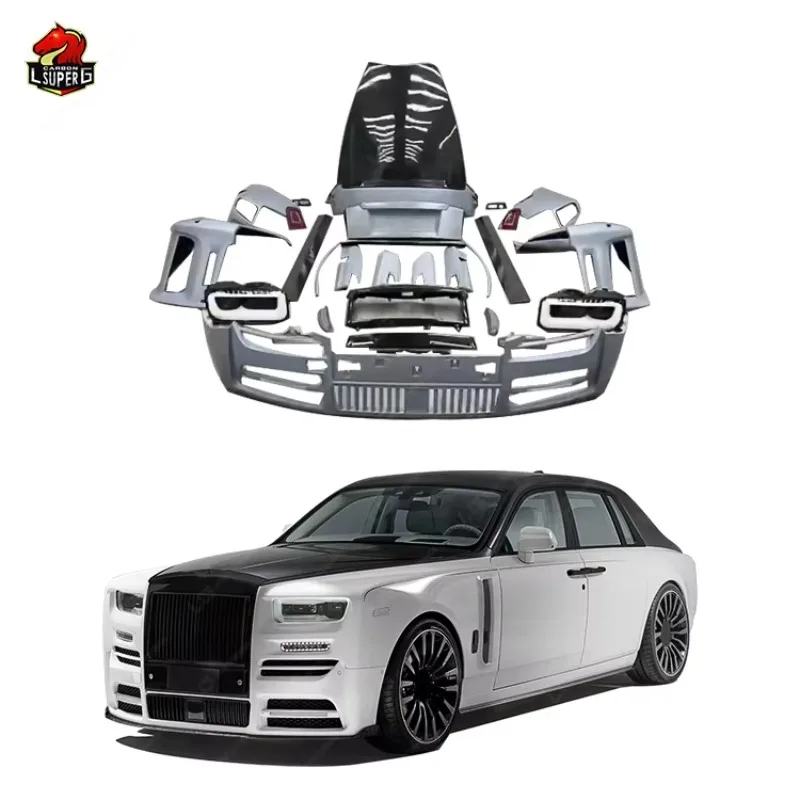 Luxury Customization For Rolls Royce Phantom Upgrade To M Style Body Kit With Front Bumper Rear Bumper Hood