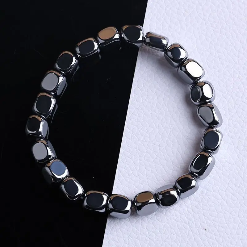 

Natural Terahertz Bracelet, Genuine Portable ， Men's and Women's Gifts.