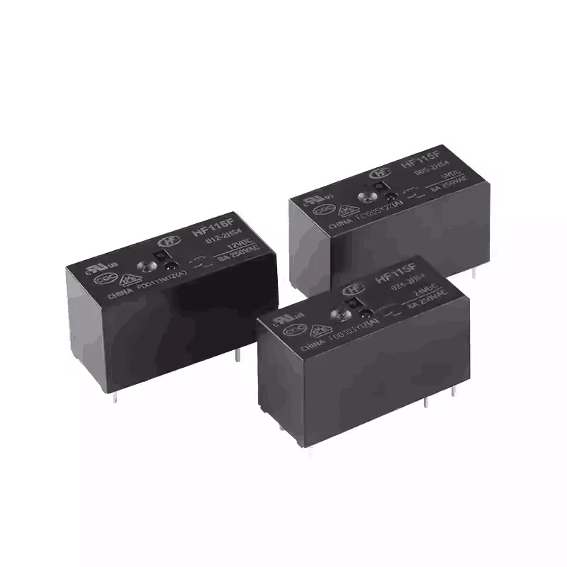 5PCS Relays  HF115F-005-2HS4  HF115F-012-2HS4  HF115F-024-2HS4  6PIN  8A