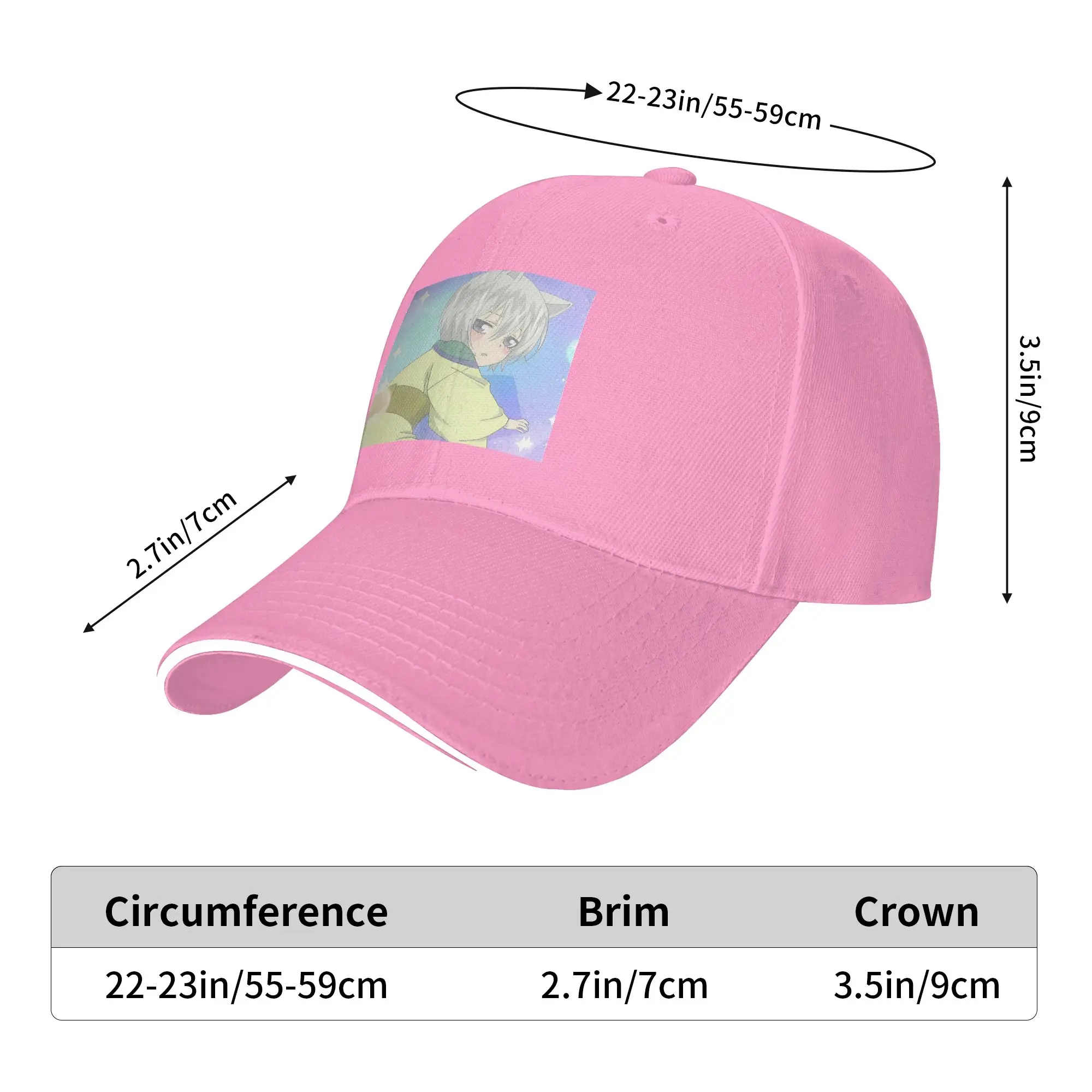 Anime Kamisama Kiss Nanami Tomoe Cap Casual Baseball Caps Adjustable Hat Hip Hop Summer Unisex Baseball Hats Customizable