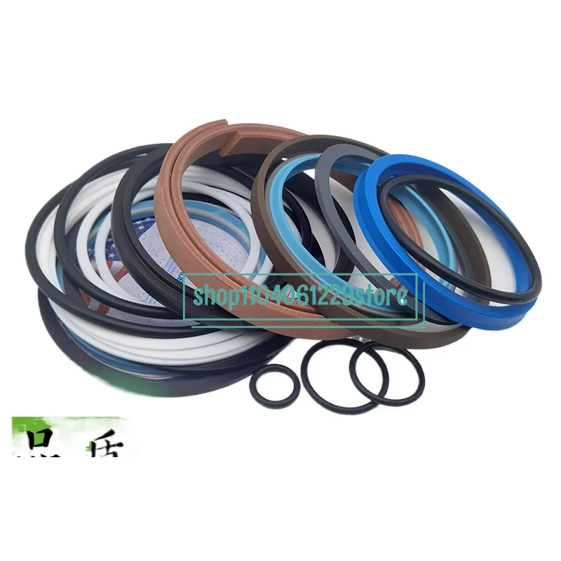 For Kobelco SK60 75 120 200 250 260-5-6-8ARM mid arm bucket arm cylinder oil sealing repair kit Excavator Parts