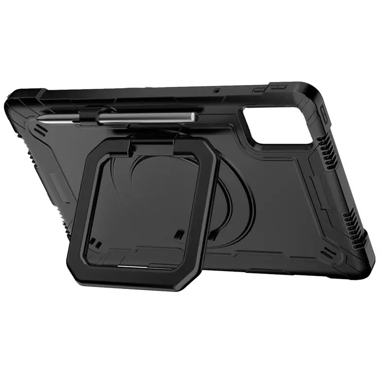 

New Tablet Case For Lenovo Tab M11 TB331FC Pad 11Inch 2024 Swivel Bracket Handle With Shoulder Strap Case-AEF7