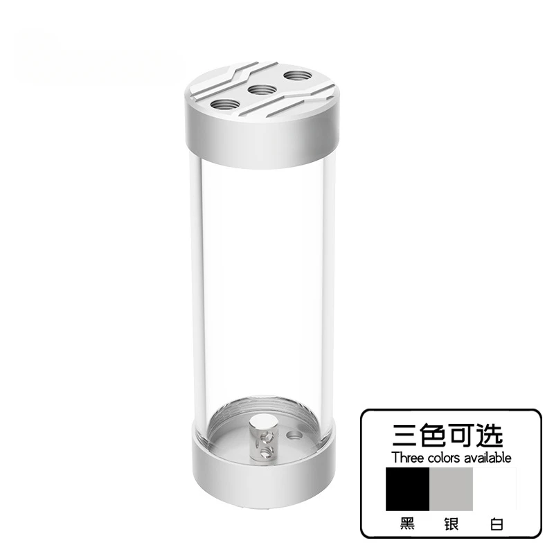 

Computer water-cooled 60MM metal color transparent water tank with built-in bubble remover 2019 YSX-PMD